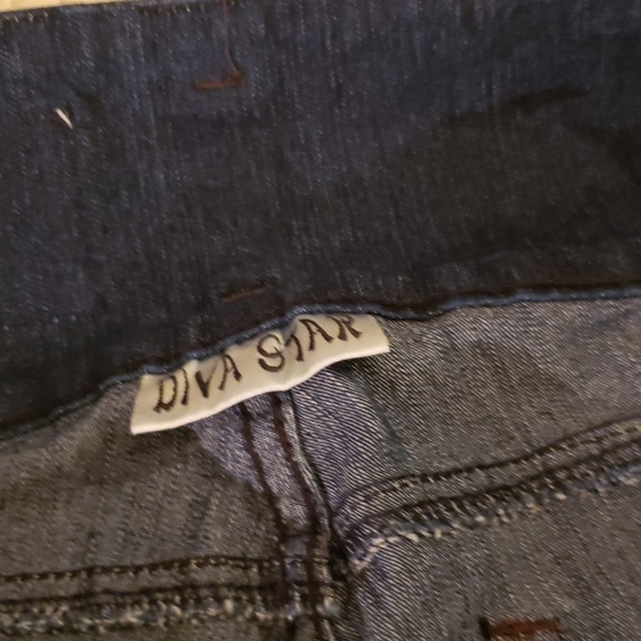 Designer fancy stretch jeans - Picture 6 of 8